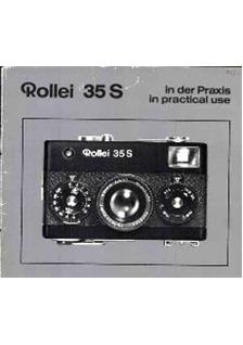 Rollei 35 S manual. Camera Instructions.